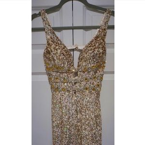 Sherrie Hill sequins gown